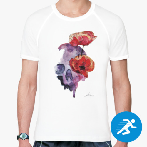 Спортивная футболка с принтом Сон Элли