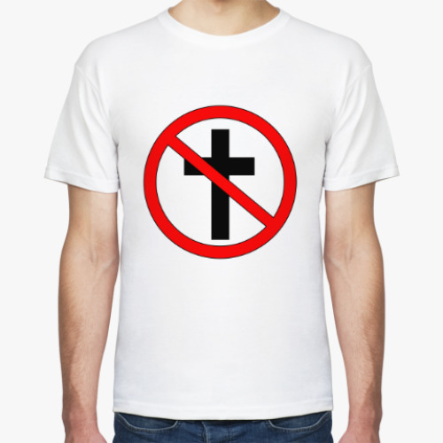 Футболка с принтом Стоп религия