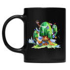 Кружка цветная UV-DTF