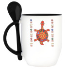 Кружка с ложкой