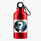 Металлическая бутылка 400 мл UV-DTF