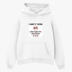 Толстовка худи оверсайз