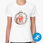 Женская спортивная футболка