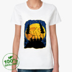 Женская футболка органик