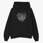 Толстовка худи оверсайз