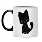 Кружка двухцветная