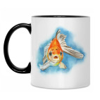 Кружка двухцветная