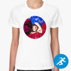 Женская спортивная футболка