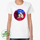 Женская футболка органик