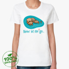 Женская футболка органик