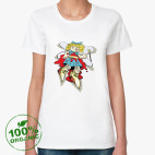 Женская футболка органик