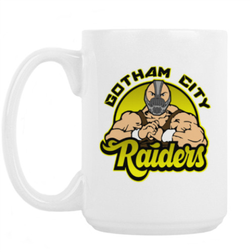 Кружка с принтом Bane