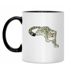 Кружка двухцветная