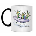 Кружка двухцветная