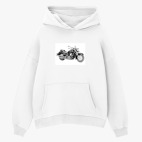 Толстовка худи оверсайз