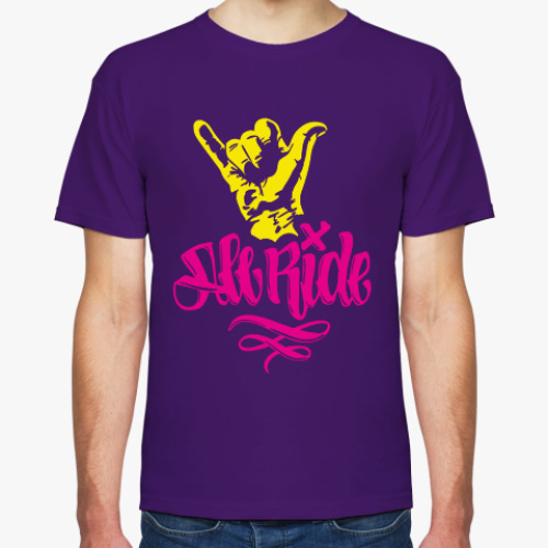 Футболка с принтом All Ride