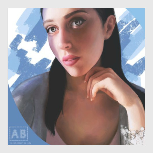 Постер с принтом KateClapp