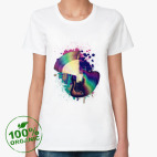 Женская футболка органик