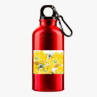 Металлическая бутылка 400 мл UV-DTF