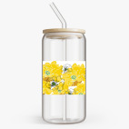 Банка с бамбуковой крышкой