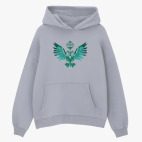 Толстовка худи оверсайз