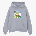 Толстовка худи оверсайз