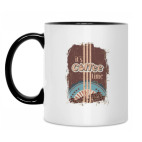 Кружка двухцветная