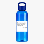 Прозрачная спортивная бутылка