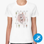 Женская спортивная футболка