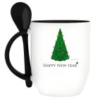 Кружка с ложкой