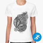 Женская спортивная футболка