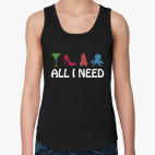 Женская майка