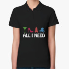 Женская рубашка поло