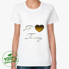 Женская футболка органик