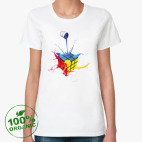 Женская футболка органик