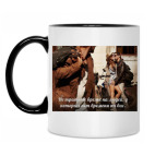 Кружка двухцветная