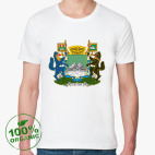 Мужская футболка органик