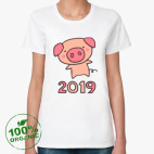 Женская футболка органик