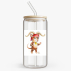 Банка с бамбуковой крышкой