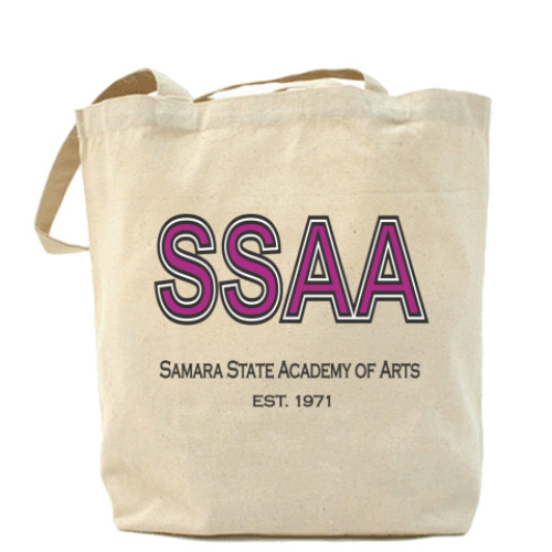 Сумка шоппер с принтом Отличная сумка СГАКИ