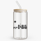 Банка с бамбуковой крышкой