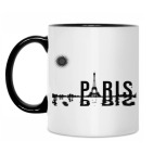 Кружка двухцветная