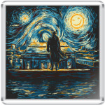 Шерлок крыша в стиле Ван Гога