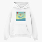 Толстовка худи оверсайз