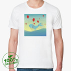 Мужская футболка органик