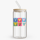 Банка с бамбуковой крышкой