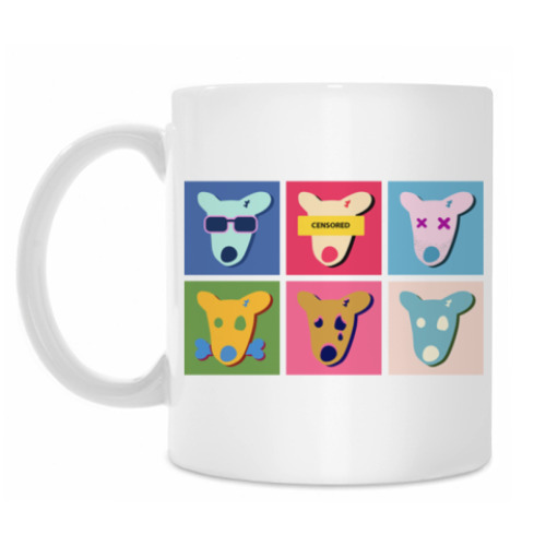 Кружка с принтом Вконтакте