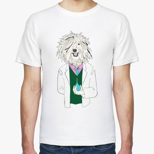 Футболка с принтом Командор, гастроэнтеролог