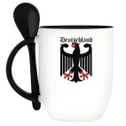 Кружка с ложкой