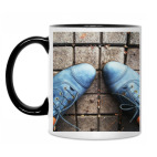 Кружка двухцветная